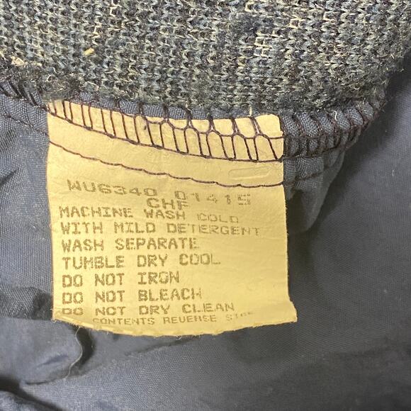 Columbia Unisex Mens Women Fleece Pullover 1/4 Zip Sweater Blue Pockets Large - Picture 7 of 9